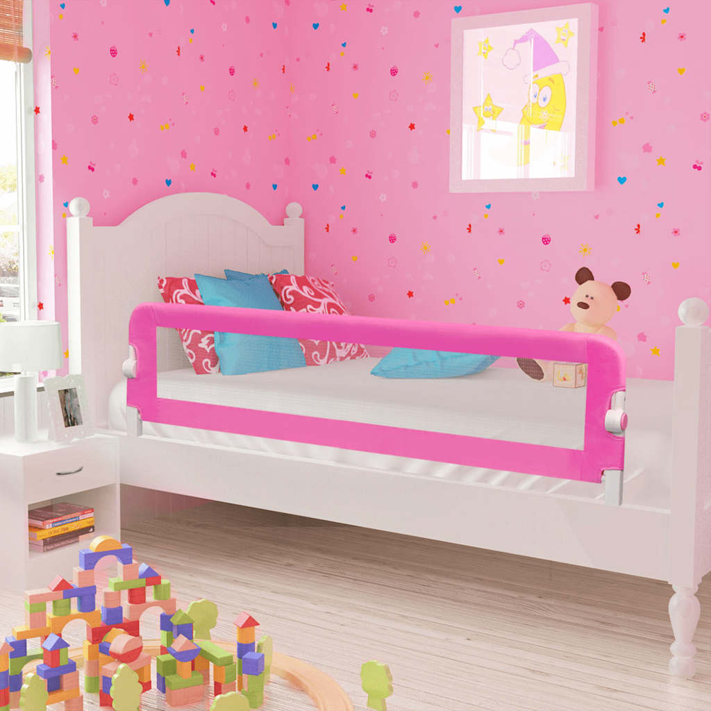 vidaXL Toddler Bed Rail 102x42 cm green