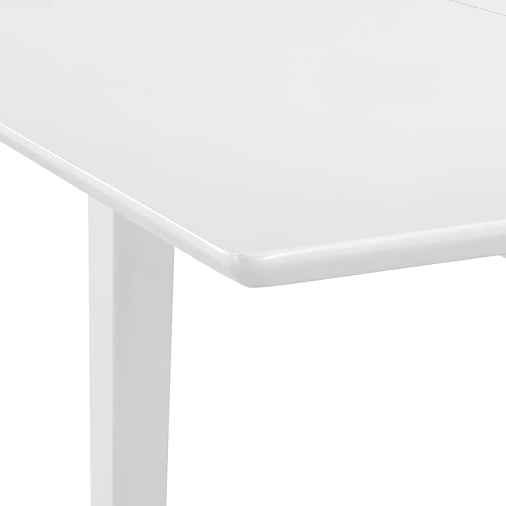 vidaXL 3-Piece Dining Set MDF White