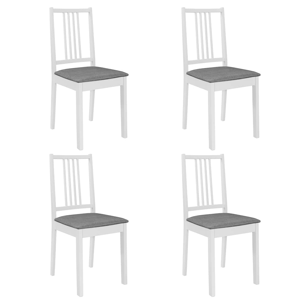 vidaXL 3-Piece Dining Set MDF White