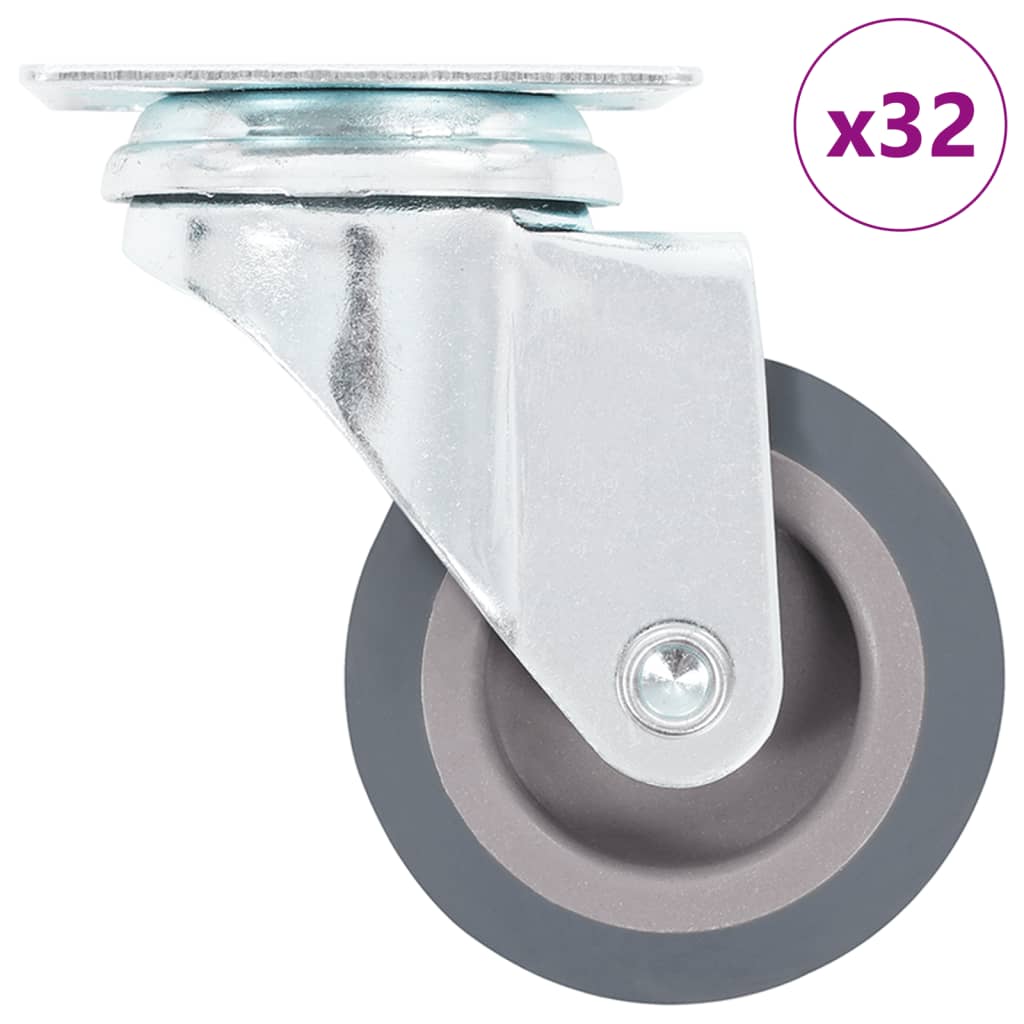 vidaXL Swivel Casters 4 pcs 50 mm