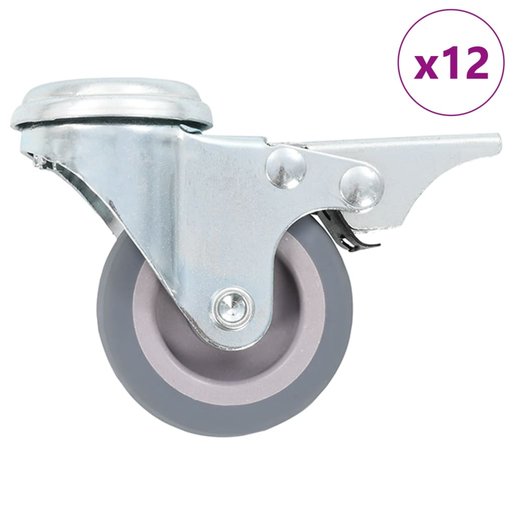 vidaXL Pièces détachées avec portes et doubles remmen 4 pièces 50 mm