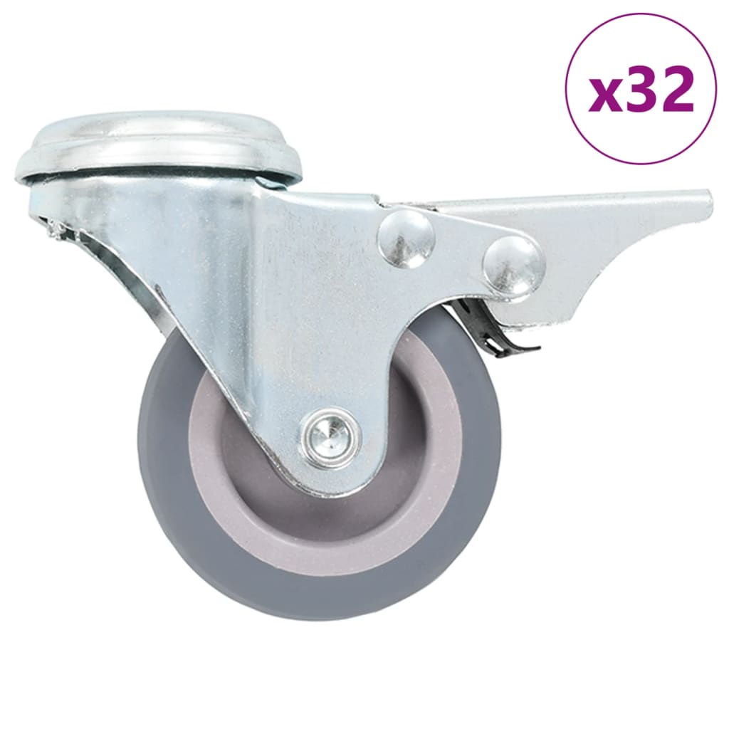 vidaXL Pièces détachées avec portes et doubles remmen 4 pièces 50 mm