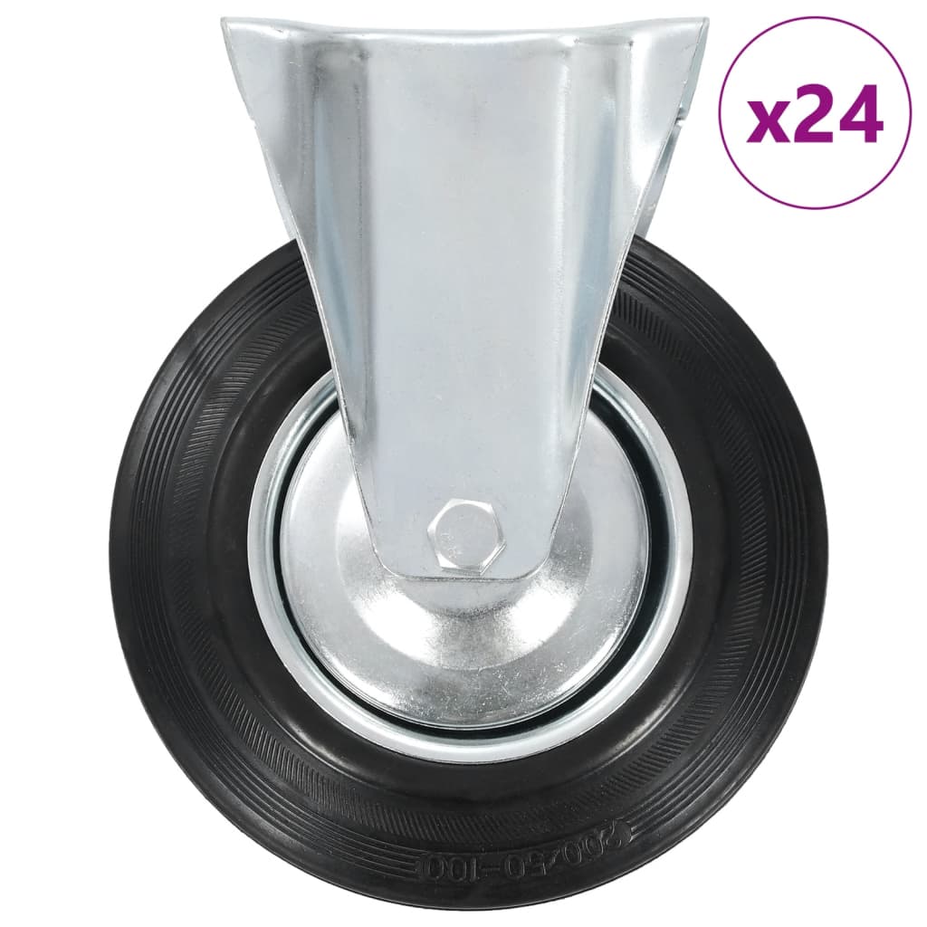 vidaXL Vaste wielen 4 st 200 mm