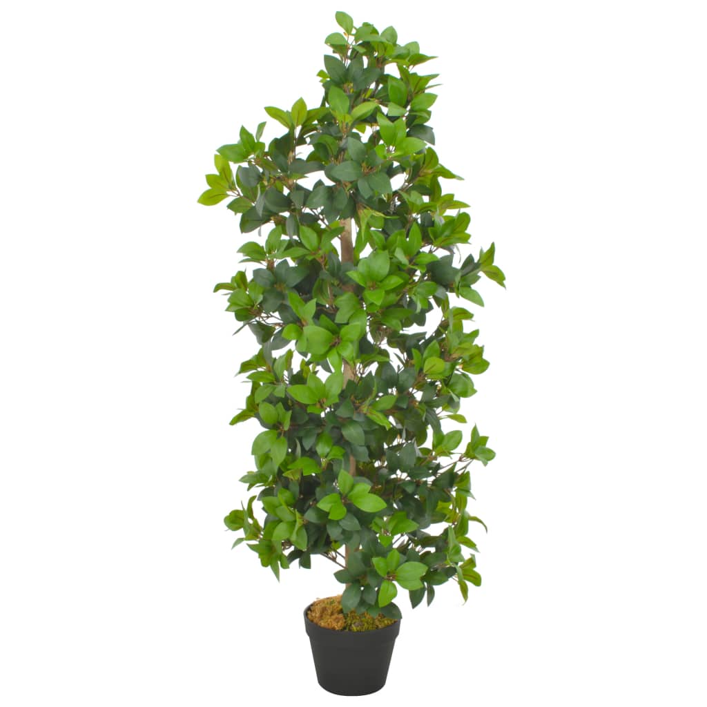 vidaXL Kunstplant met pot laurierboom 40 cm groen