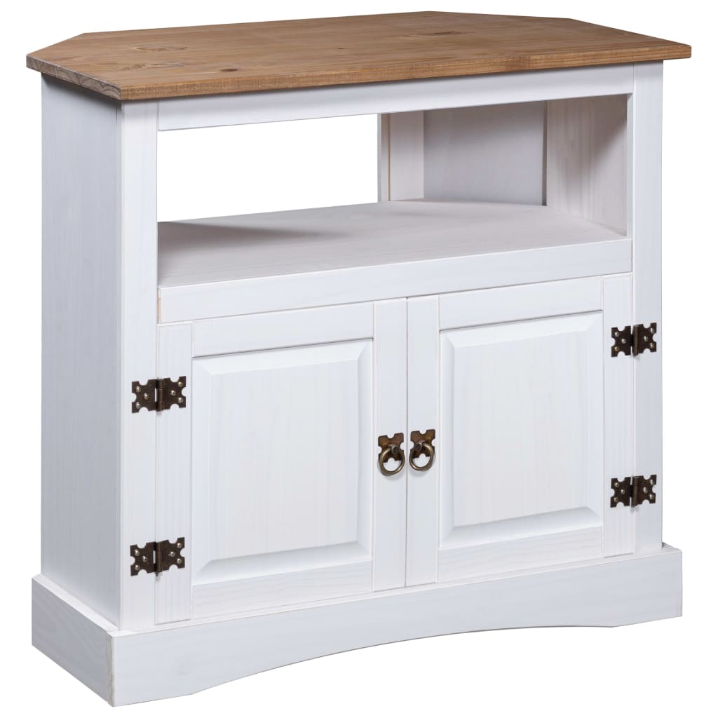 vidaXL Wandtafel Mexicaans grenenhout Corona-stijl 80x43x78 cm
