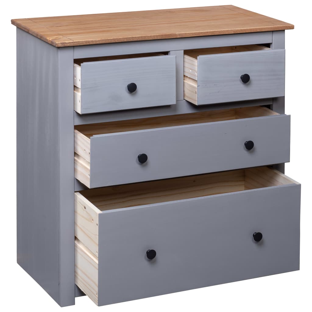 vidaXL Dressoir Panama Range 80x40x83 cm grenenhout