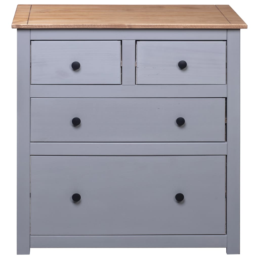 vidaXL Dressoir Panama Range 80x40x83 cm grenenhout