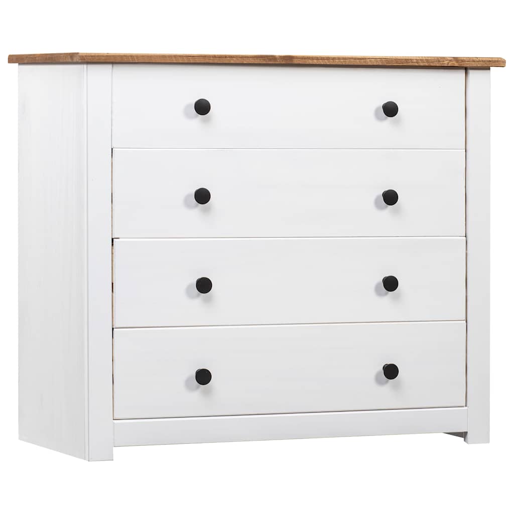 vidaXL Bijzetkast Panama Range 80x40x73 cm grenenhout