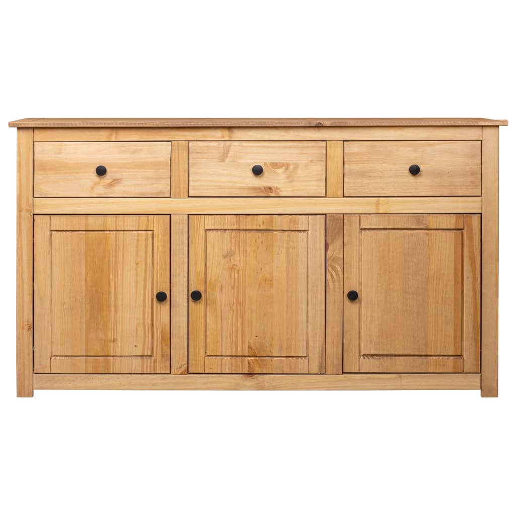 vidaXL Sideboard Panama Range 135x40x80 cm solid pine wood