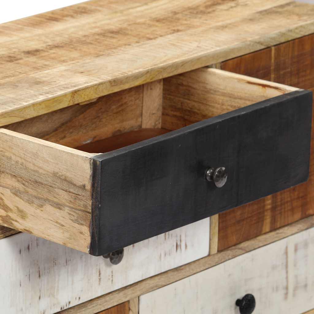vidaXL Sideboard 88x30x73 cm solid mango wood