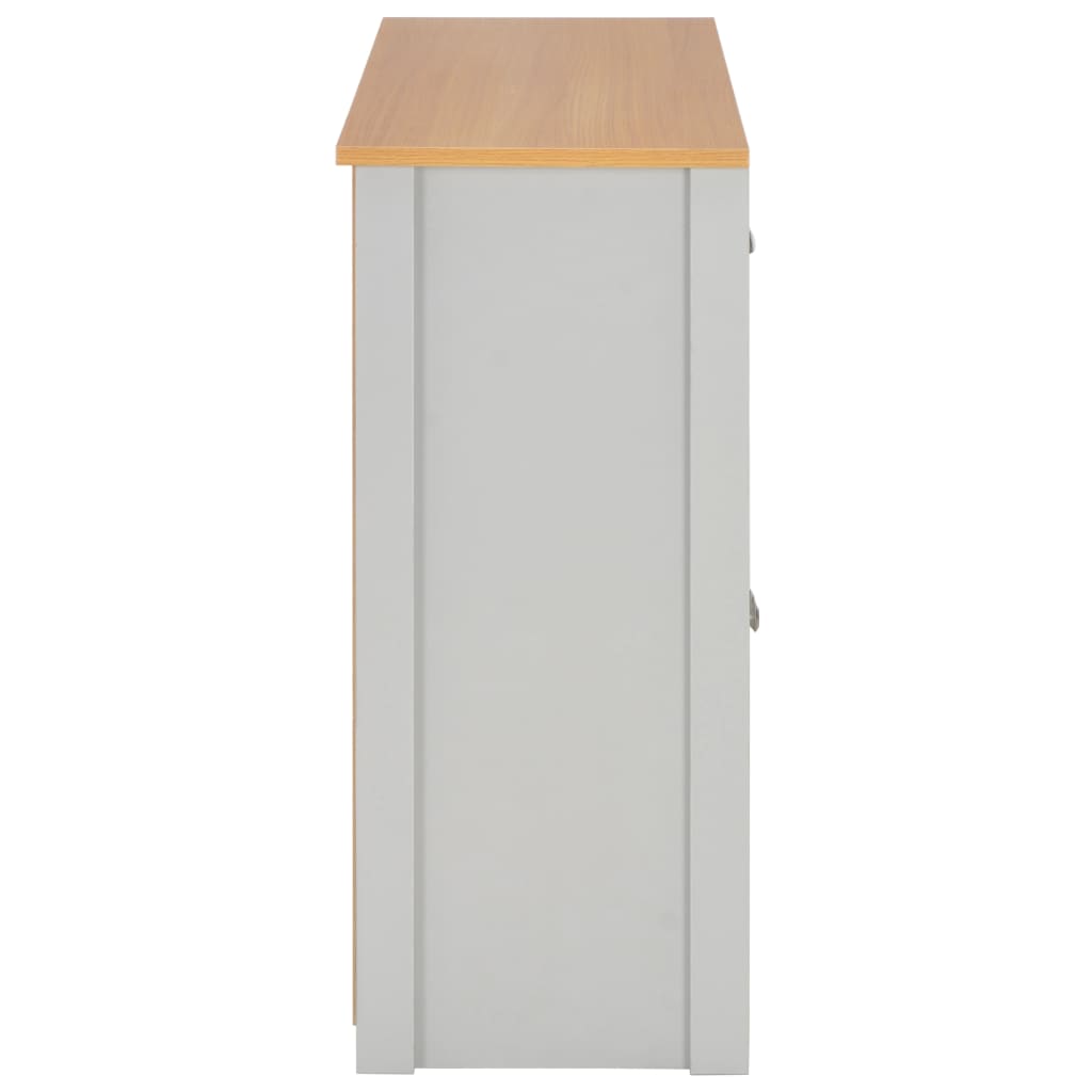 vidaXL Dressoir 79x35x81 cm grijs