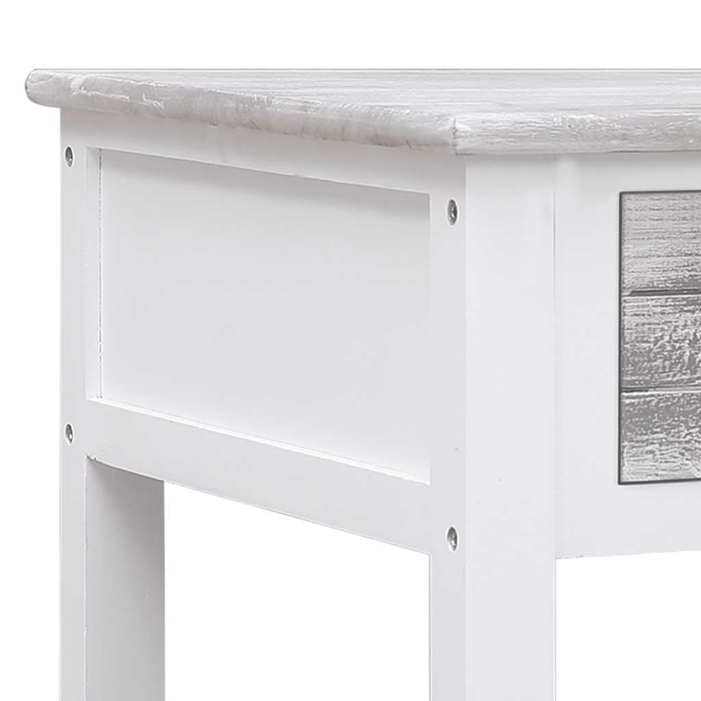 vidaXL Salontafel 100x50x45 cm hout grijs