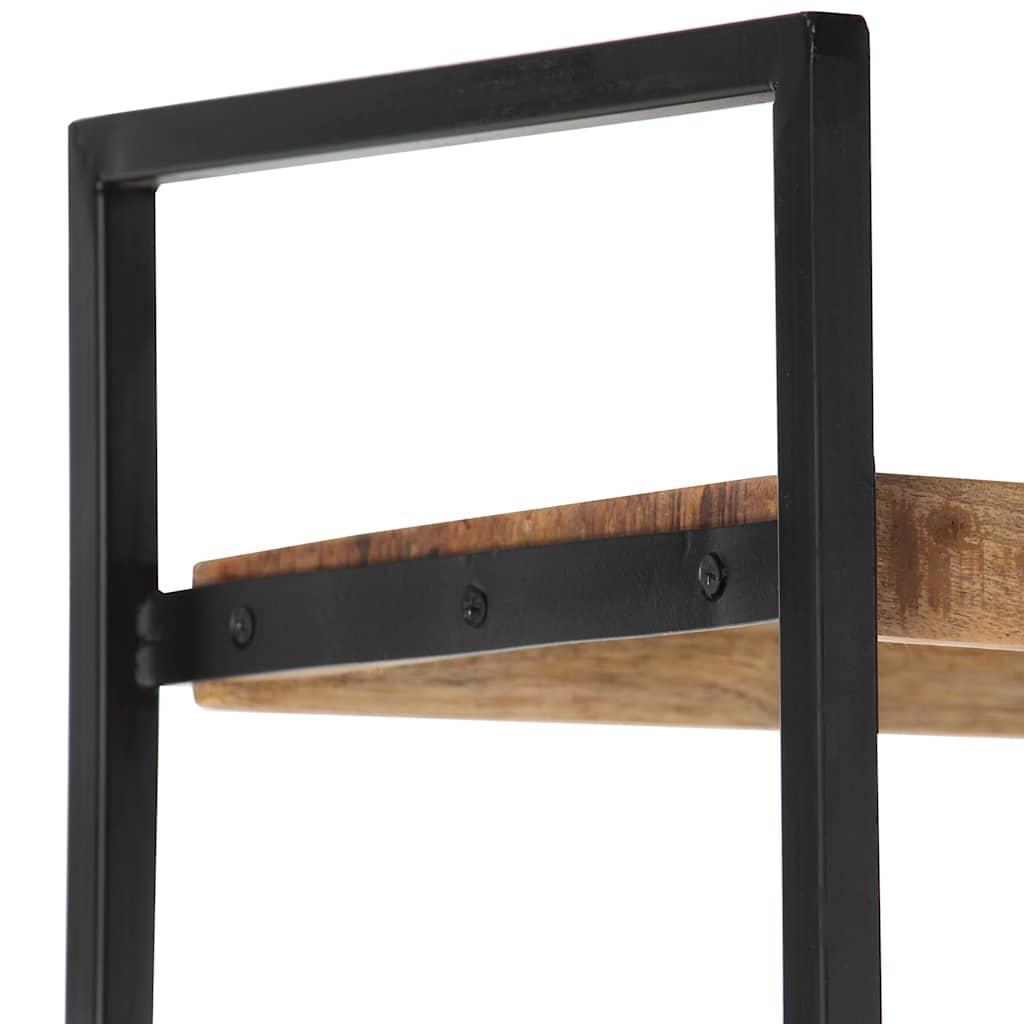 vidaXL Bookcase with 4 Shelves 124x30x180 cm Solid Reclaimed Wood