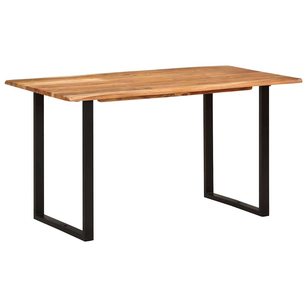 vidaXL Eettafel 180x90x76 cm massief acaciahout