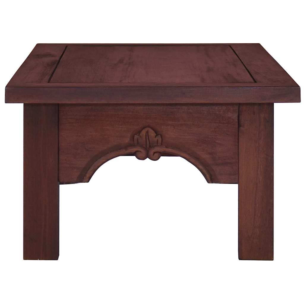 vidaXL Coffee Table 100x50x30 cm Solid Mahogany Wood Classic Brown