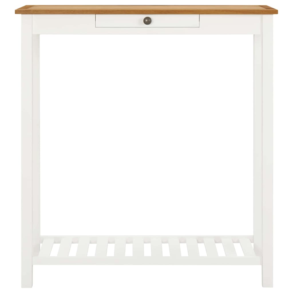 vidaXL Bartafel 100x40x110 cm massief eikenhout