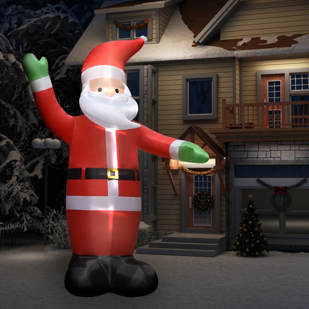 vidaXL Inflatable Santa Claus 240 cm