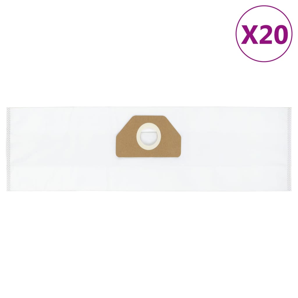 vidaXL Vacuum Cleaner Bags for Philips S-bag 20 pcs