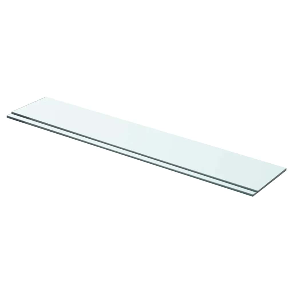 vidaXL Wandschap transparant 20x12 cm glas