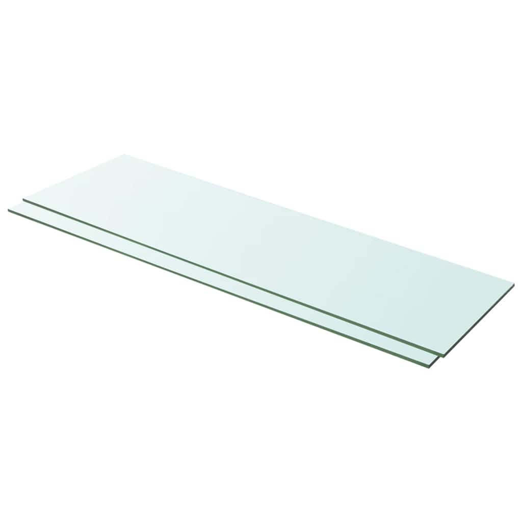 vidaXL Wandschap transparant 20x12 cm glas