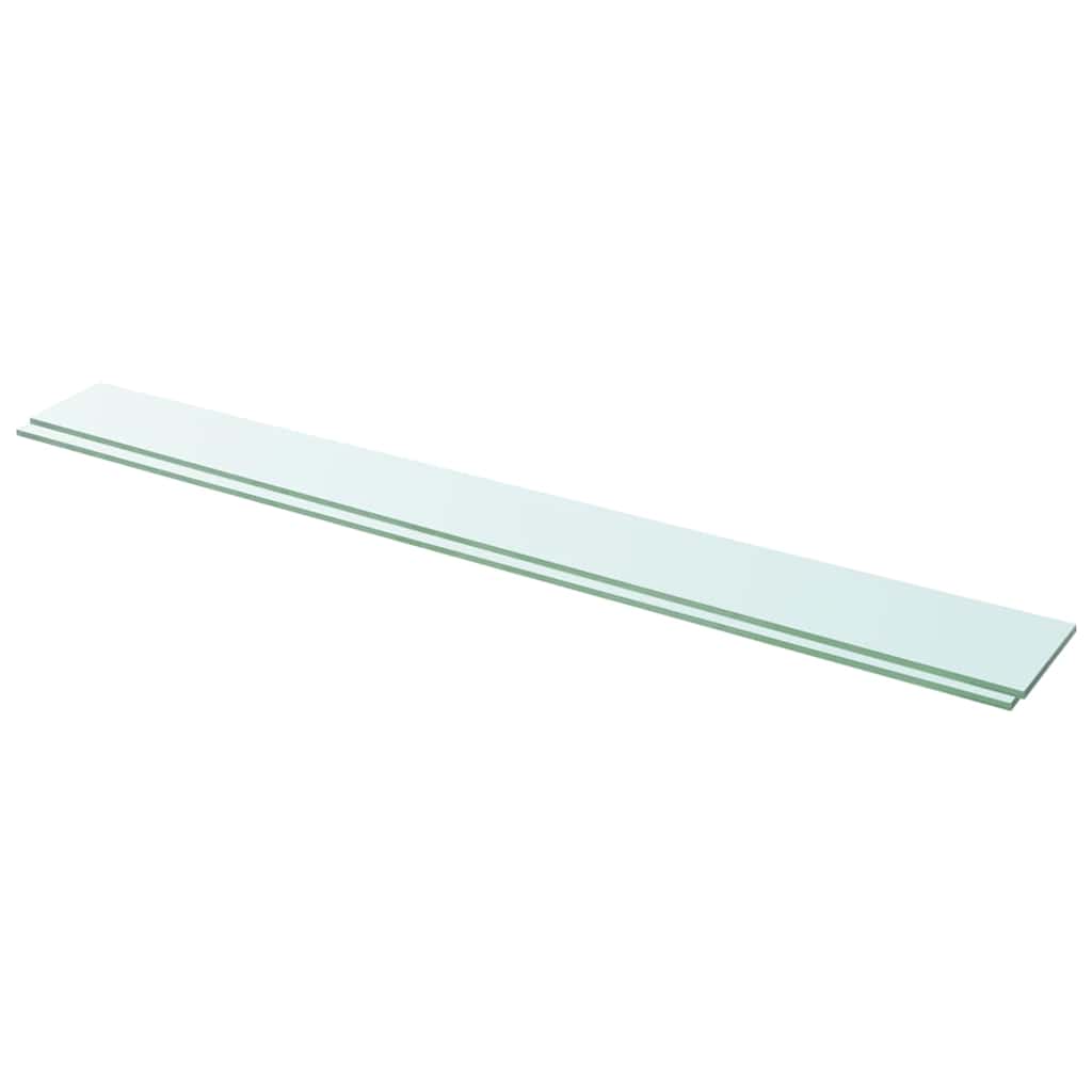 vidaXL Wandschap transparant 20x12 cm glas