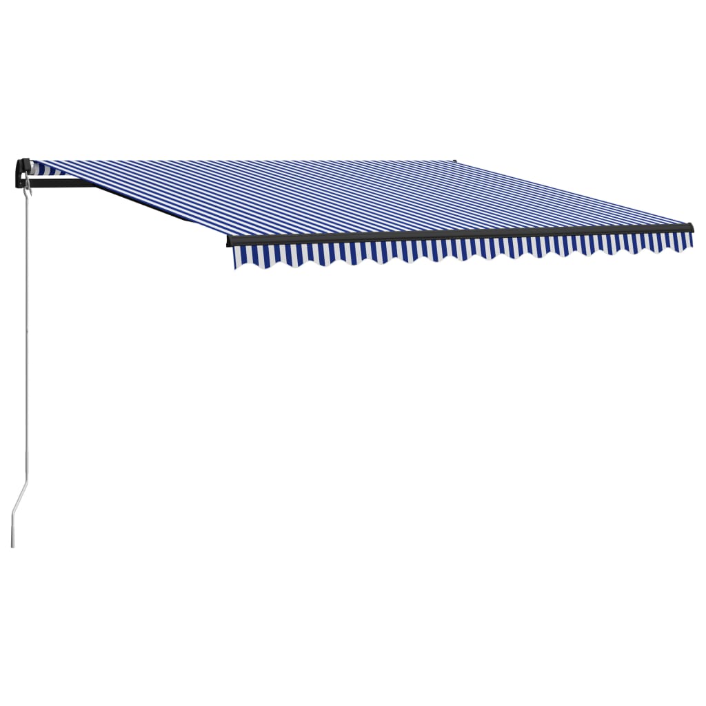 vidaXL Luifel handmatig uittrekbaar 300x250 cm antraciet