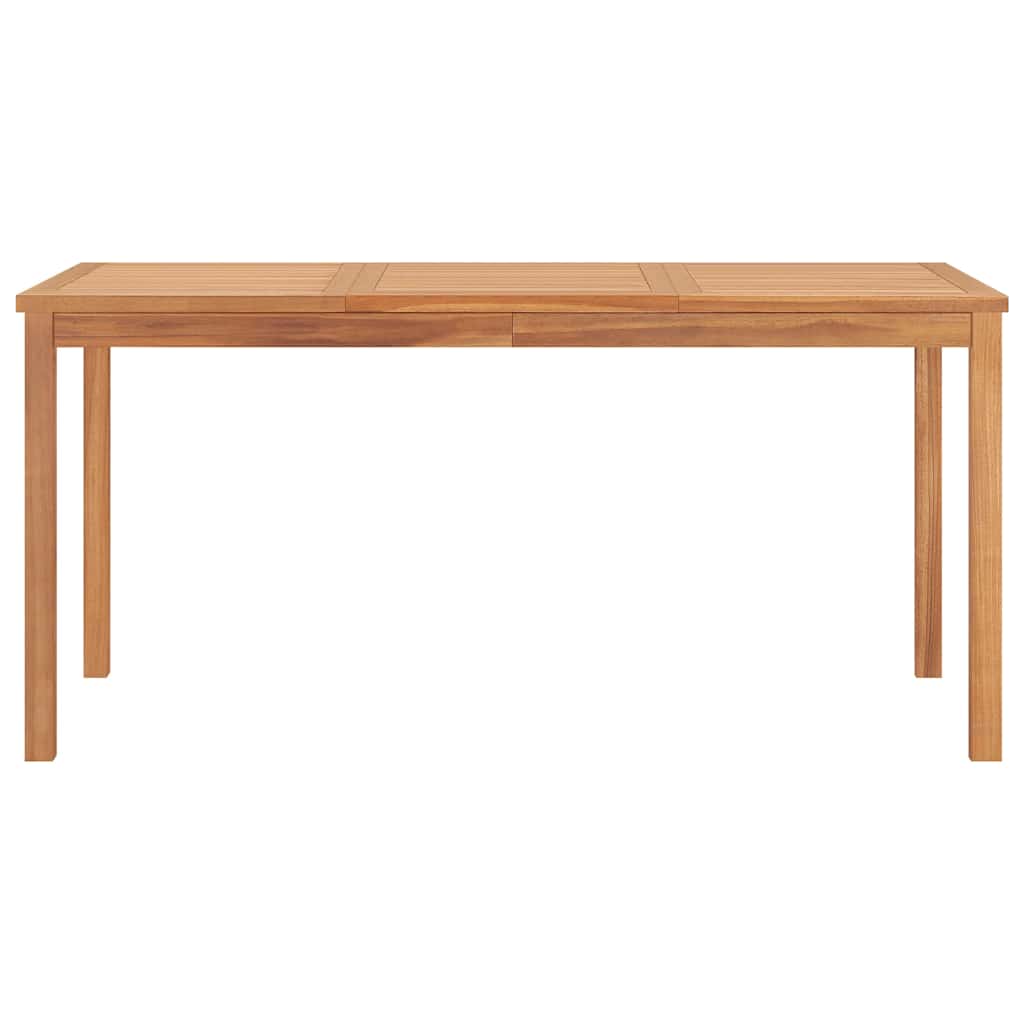 vidaXL 5-piece Garden Dining Set 160x80 cm Solid Teak Wood