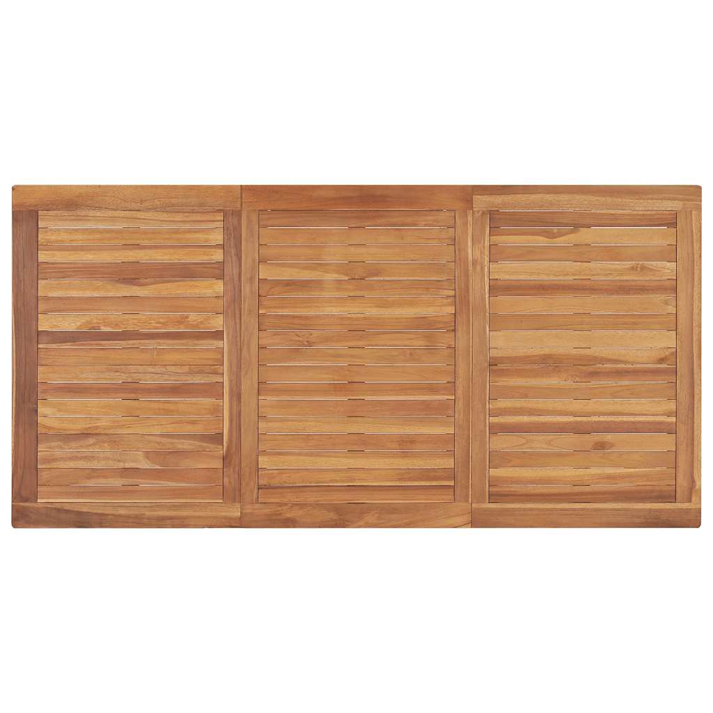 vidaXL 5-piece Garden Dining Set 160x80 cm Solid Teak Wood