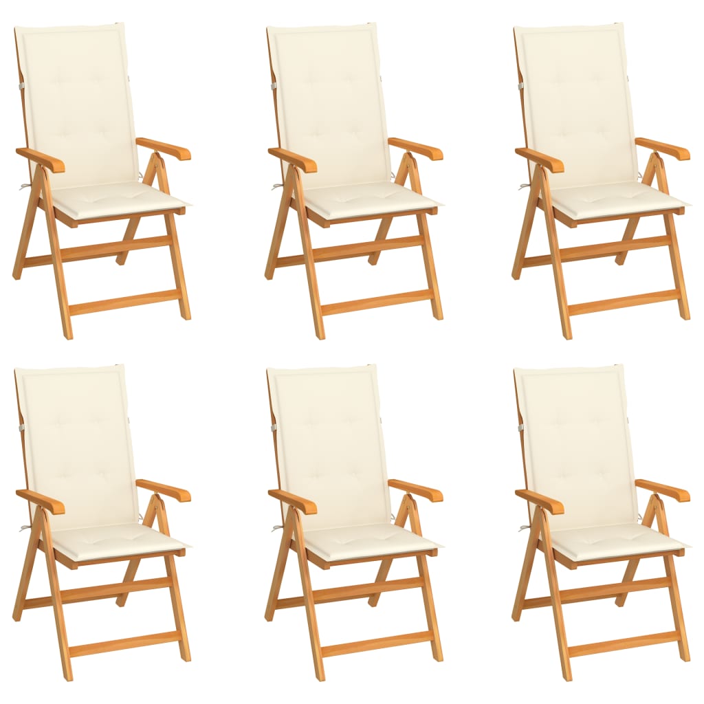 vidaXL Tuinstoelen 2 st met antracietkleurige kussens massief teakhout