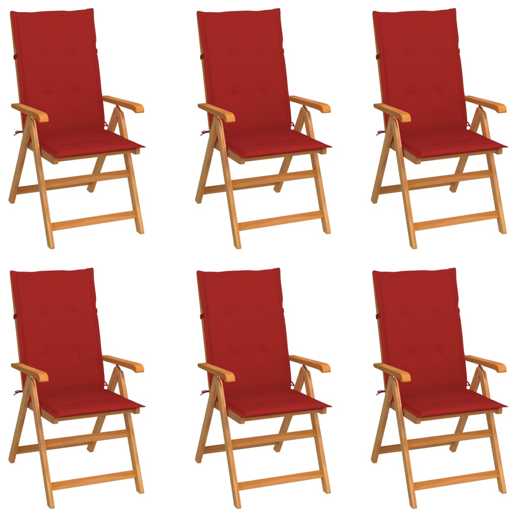 vidaXL Tuinstoelen 2 st met antracietkleurige kussens massief teakhout