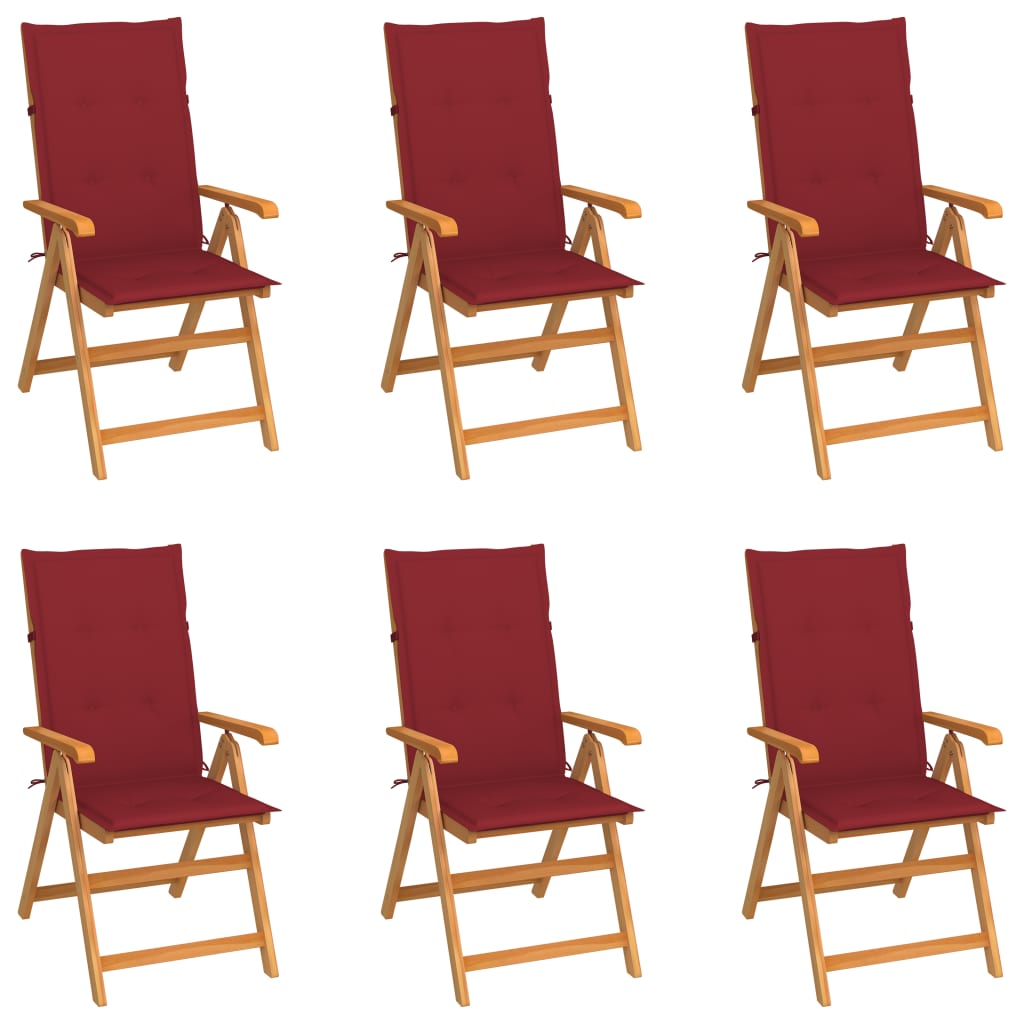 vidaXL Tuinstoelen 2 st met antracietkleurige kussens massief teakhout