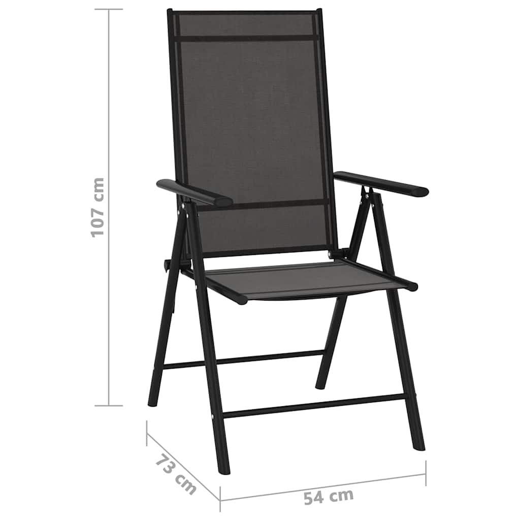 vidaXL 10-piece Lounge Set black and anthracite