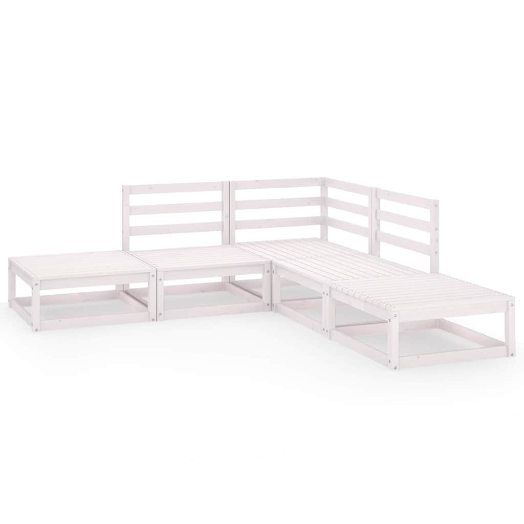 vidaXL 5-Piece Lounge Set Solid Pine Wood