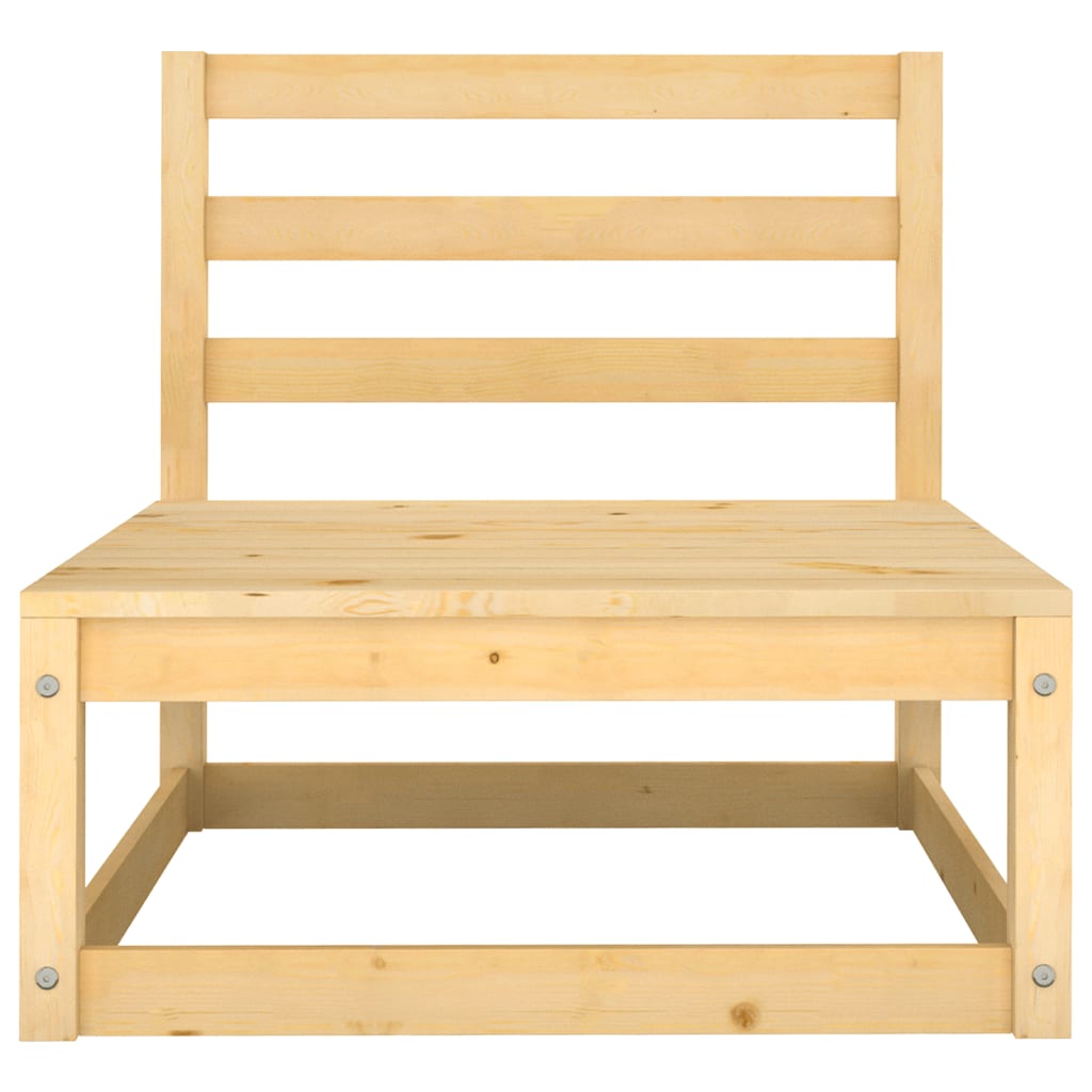vidaXL 8-delige Loungeset massief grenenhout