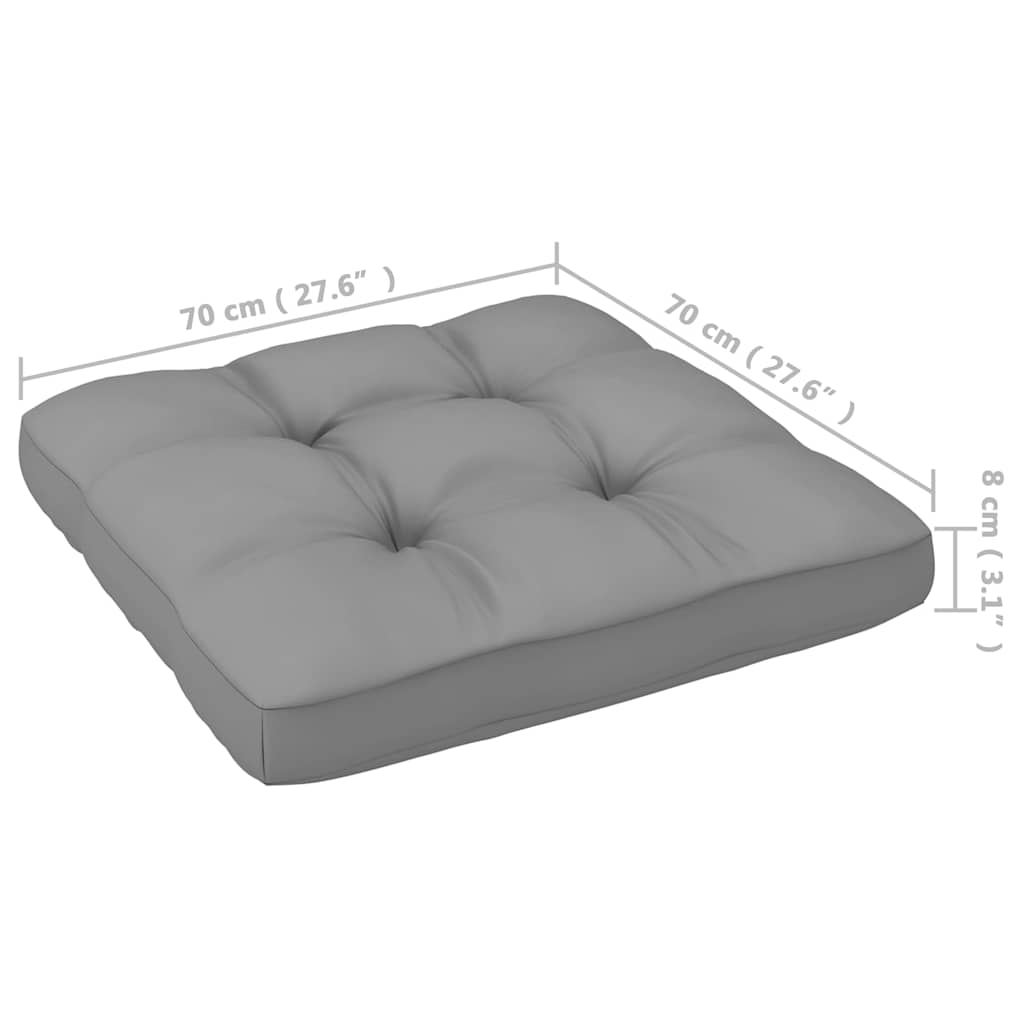 vidaXL 9-piece Lounge Set Solid Pine Wood