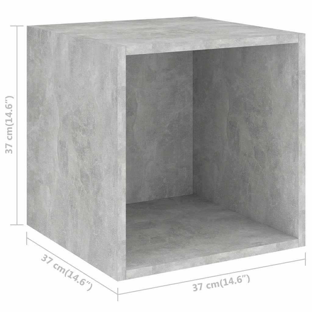 vidaXL 5-delige Tv-meubelset bewerkt hout wit