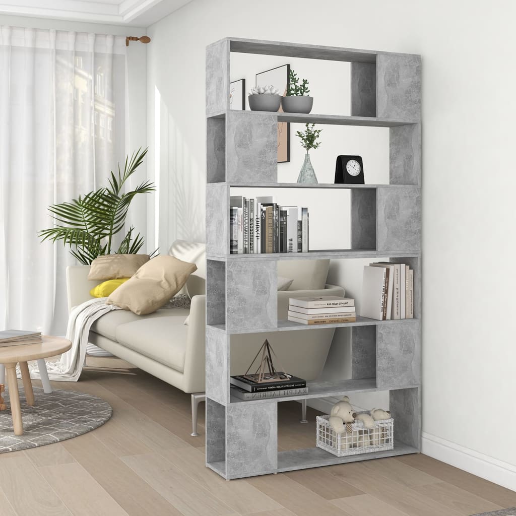 vidaXL Boekenkast/kamerscherm 100x24x188 cm wit