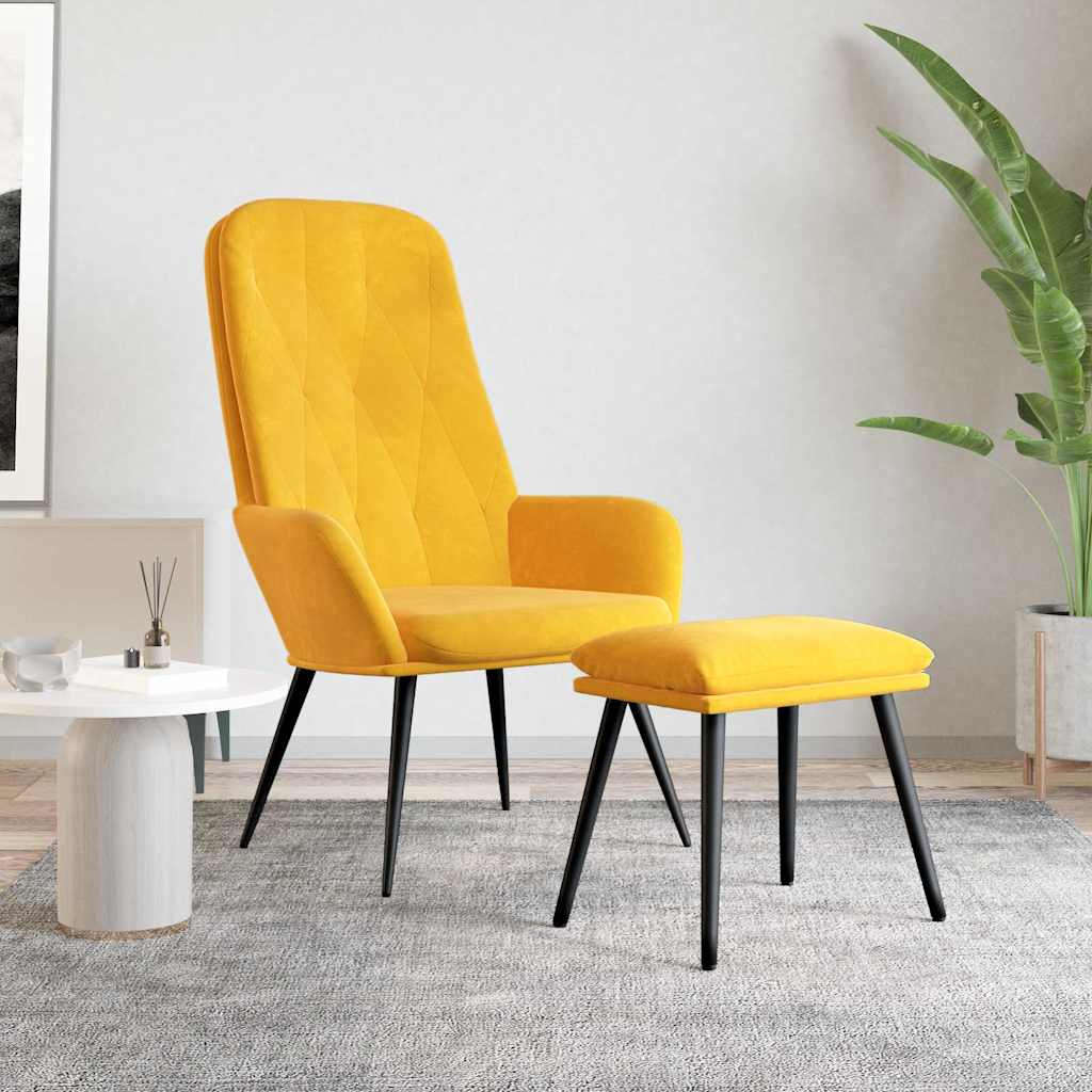 vidaXL Recliner velvet light grey