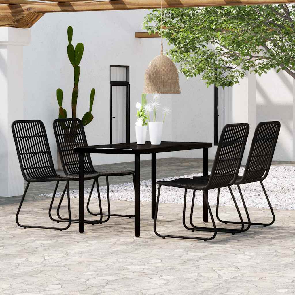 vidaXL 3-Piece Garden Dining Set Oak-Colored