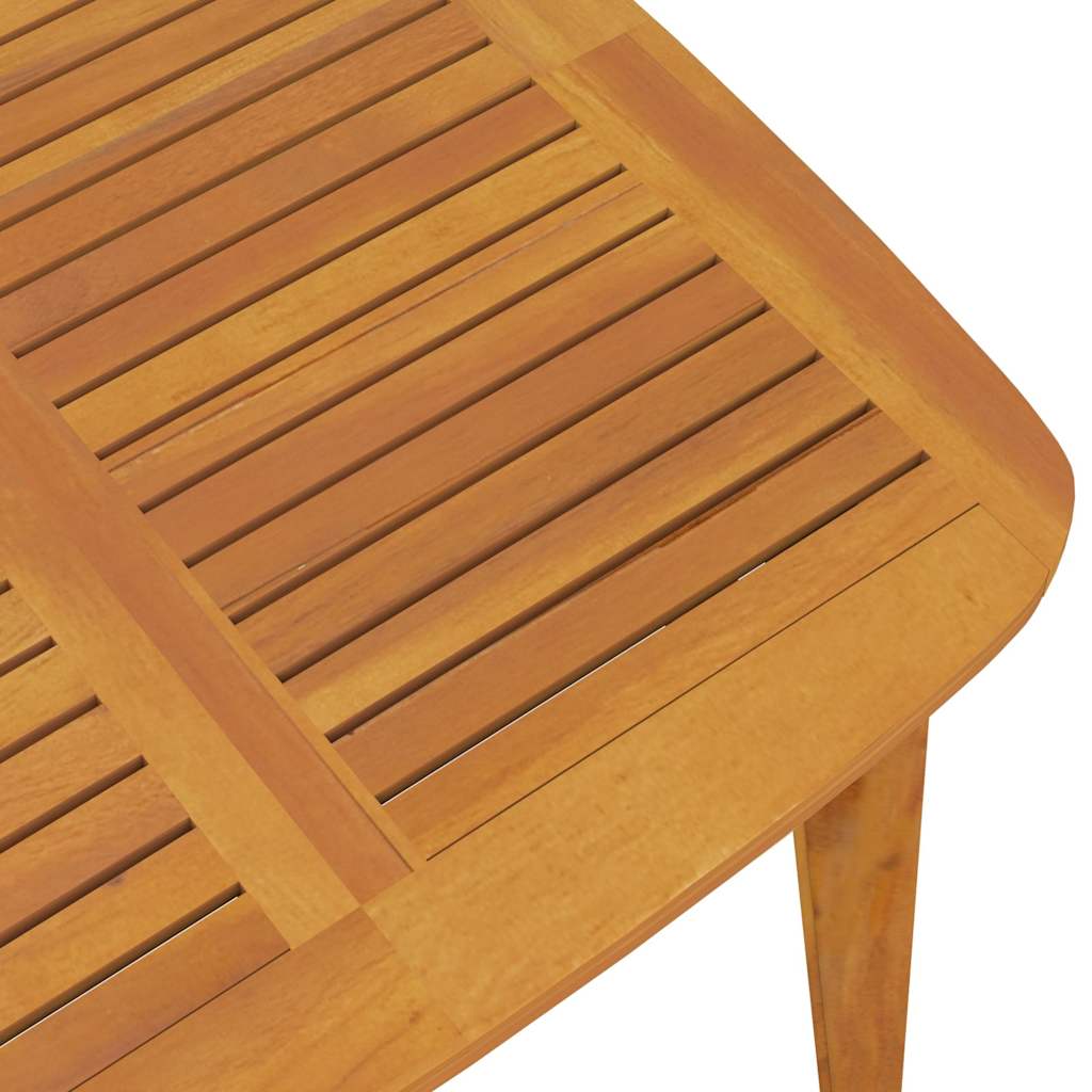 vidaXL Tuintafel 110x110x75 cm massief acaciahout