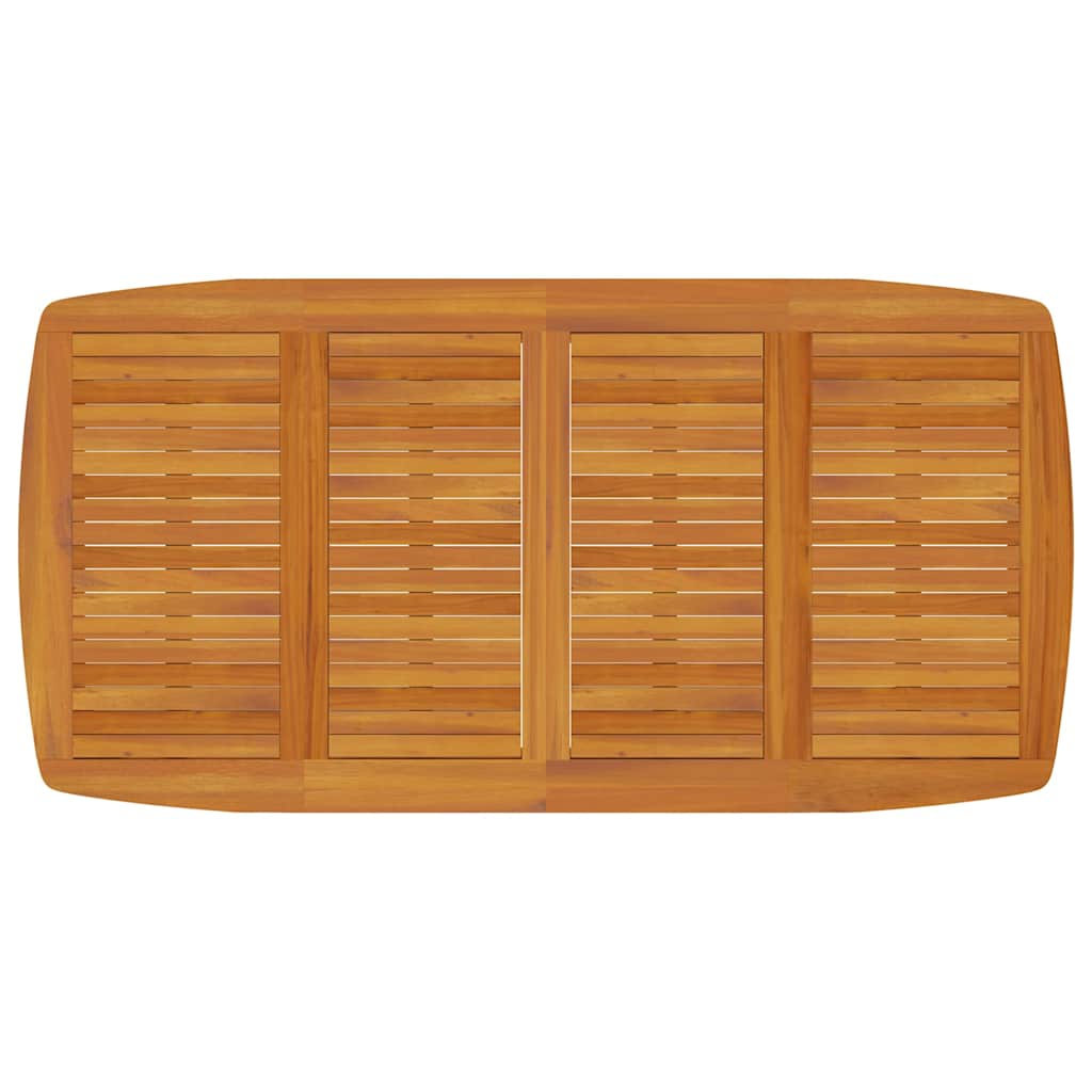 vidaXL Tuintafel 160x90x75 cm massief acaciahout