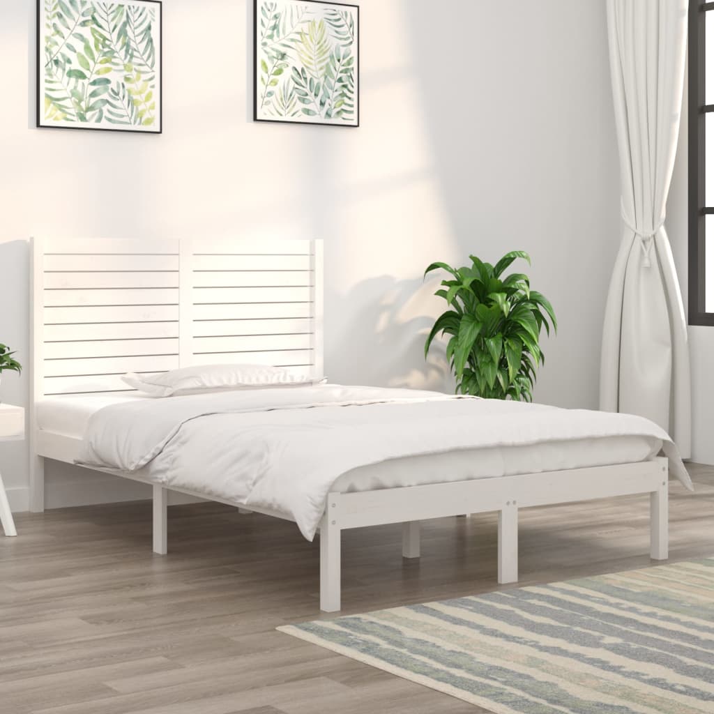 vidaXL Cadre de lit massif hout 75x190 cm