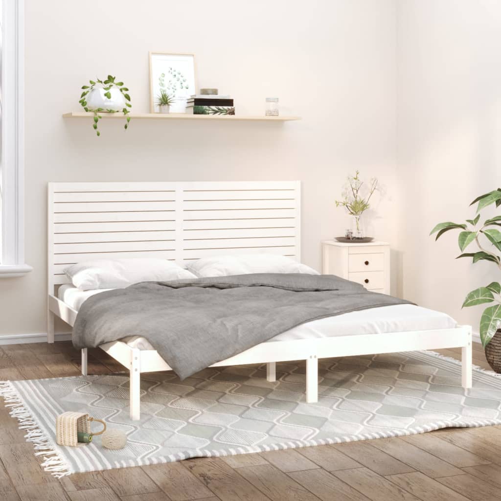 vidaXL Cadre de lit massif hout 75x190 cm