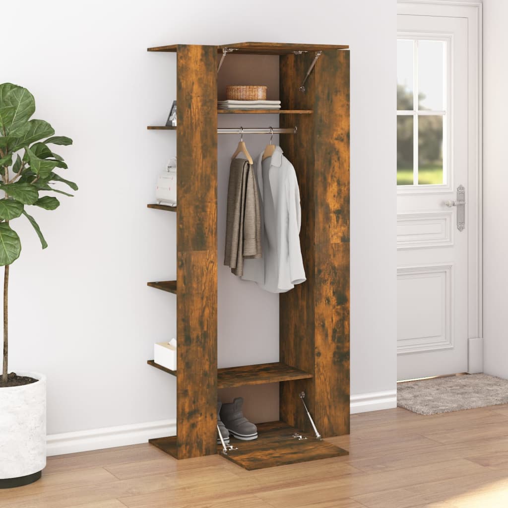 vidaXL Hallway Cabinets 2 pcs Engineered Wood Sonoma Oak Colour