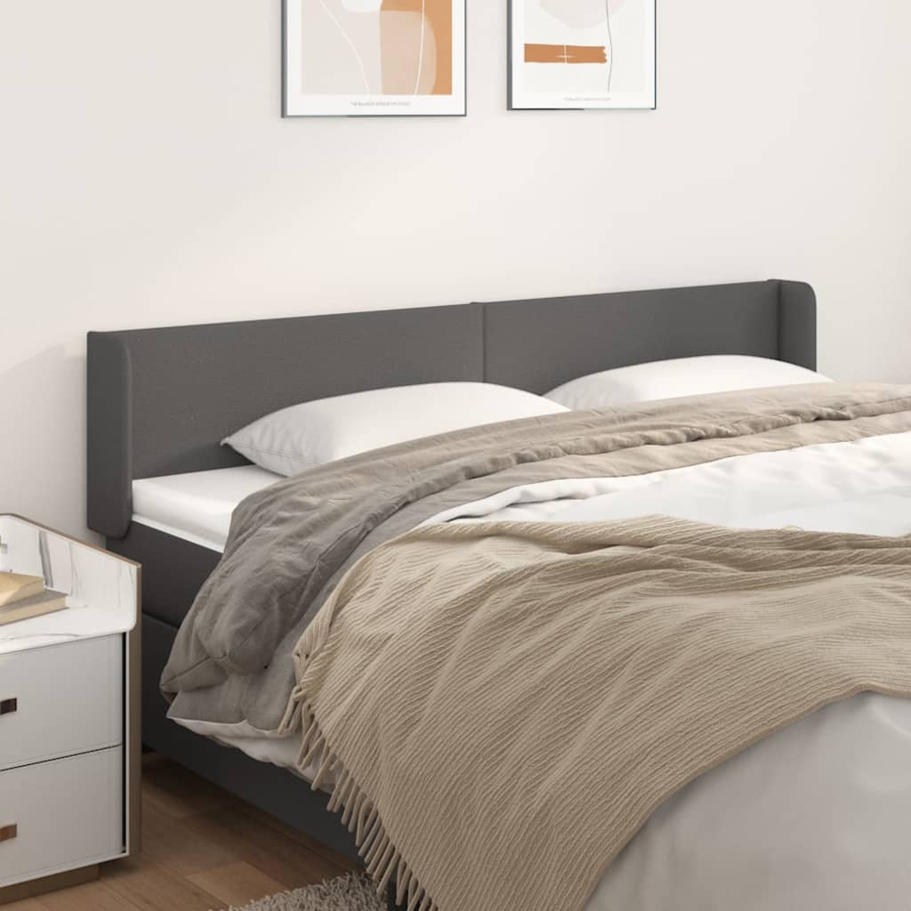 vidaXL Bord de toit avec randen 83x16x78/88 cm art noir