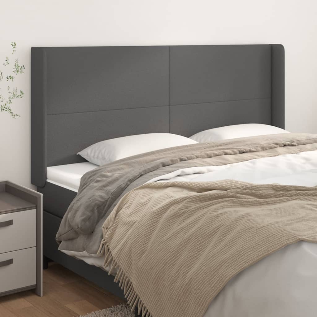 vidaXL Bord de toit avec randen 83x16x78/88 cm art noir