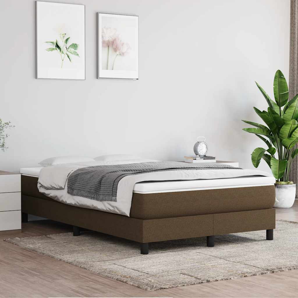 vidaXL Boxspring bed 80x200 cm stof lichtgrijs