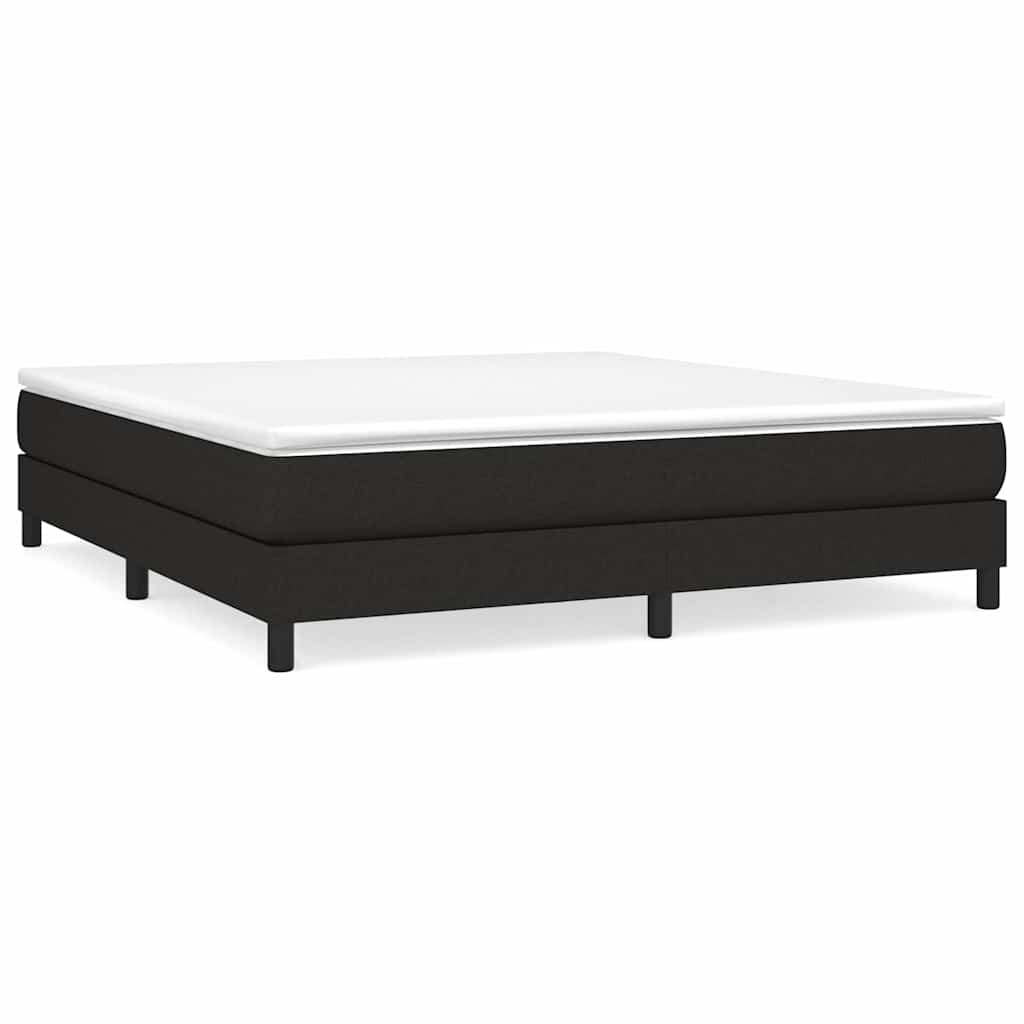 vidaXL Boxspring bed 80x200 cm stof lichtgrijs