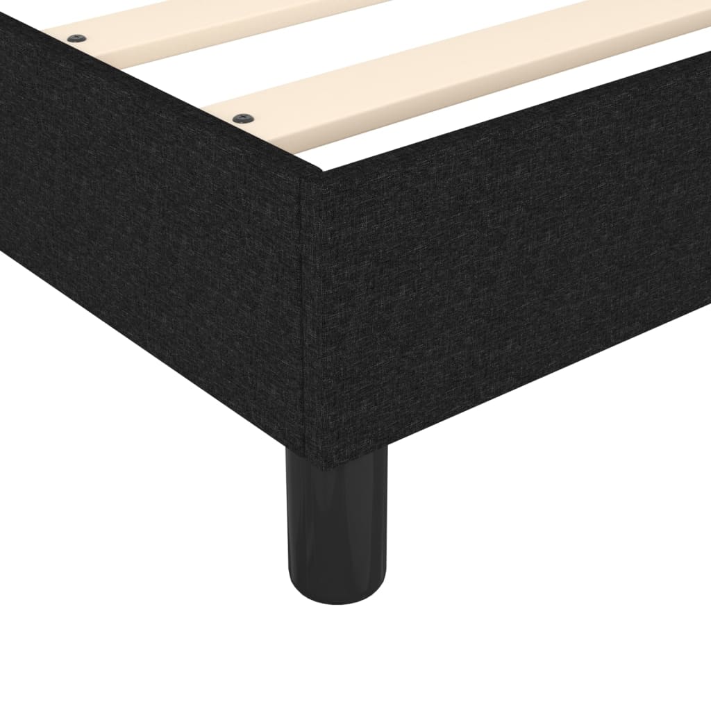 vidaXL Boxspring bed 80x200 cm stof lichtgrijs