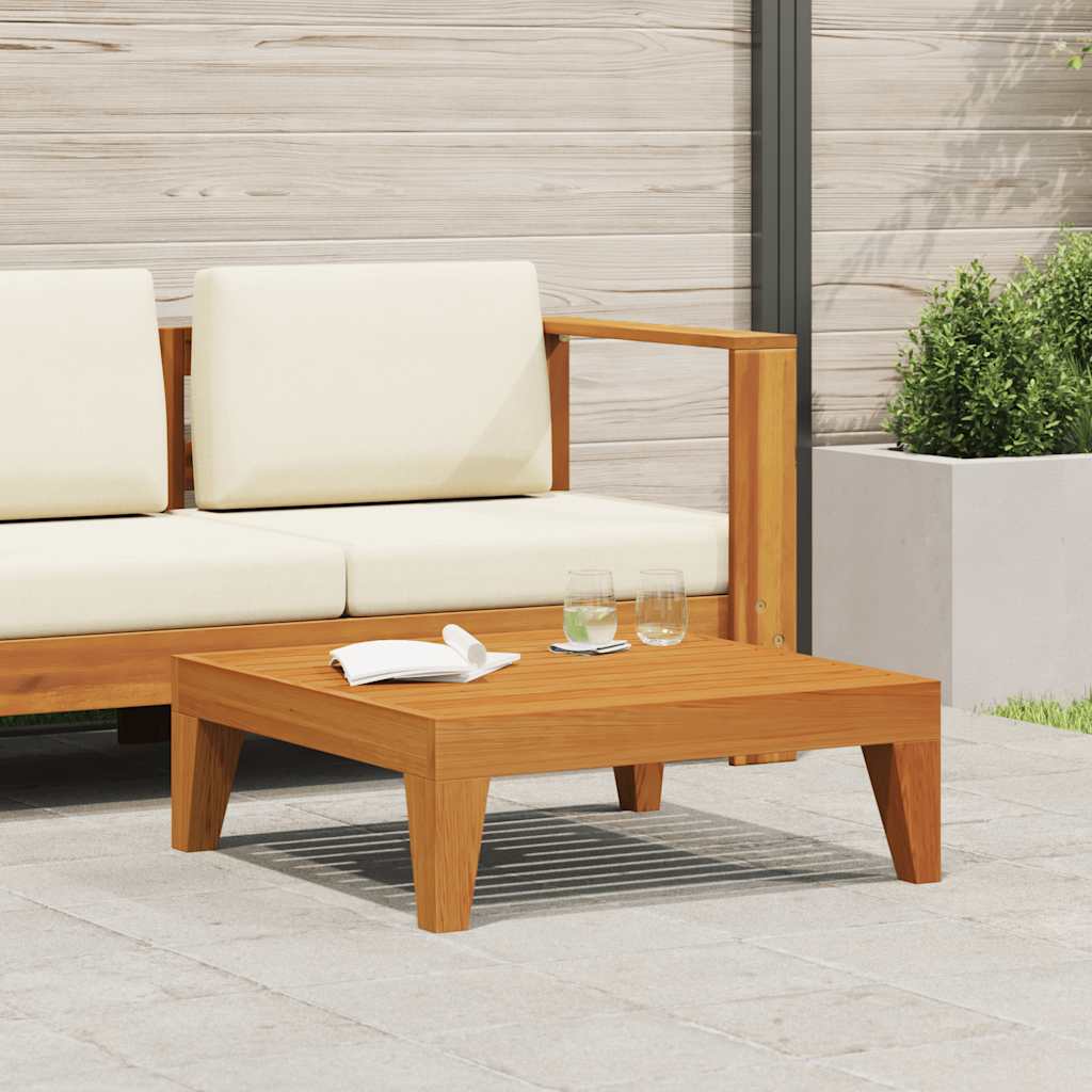 vidaXL 2-delige Loungeset met kussens massief acaciahout